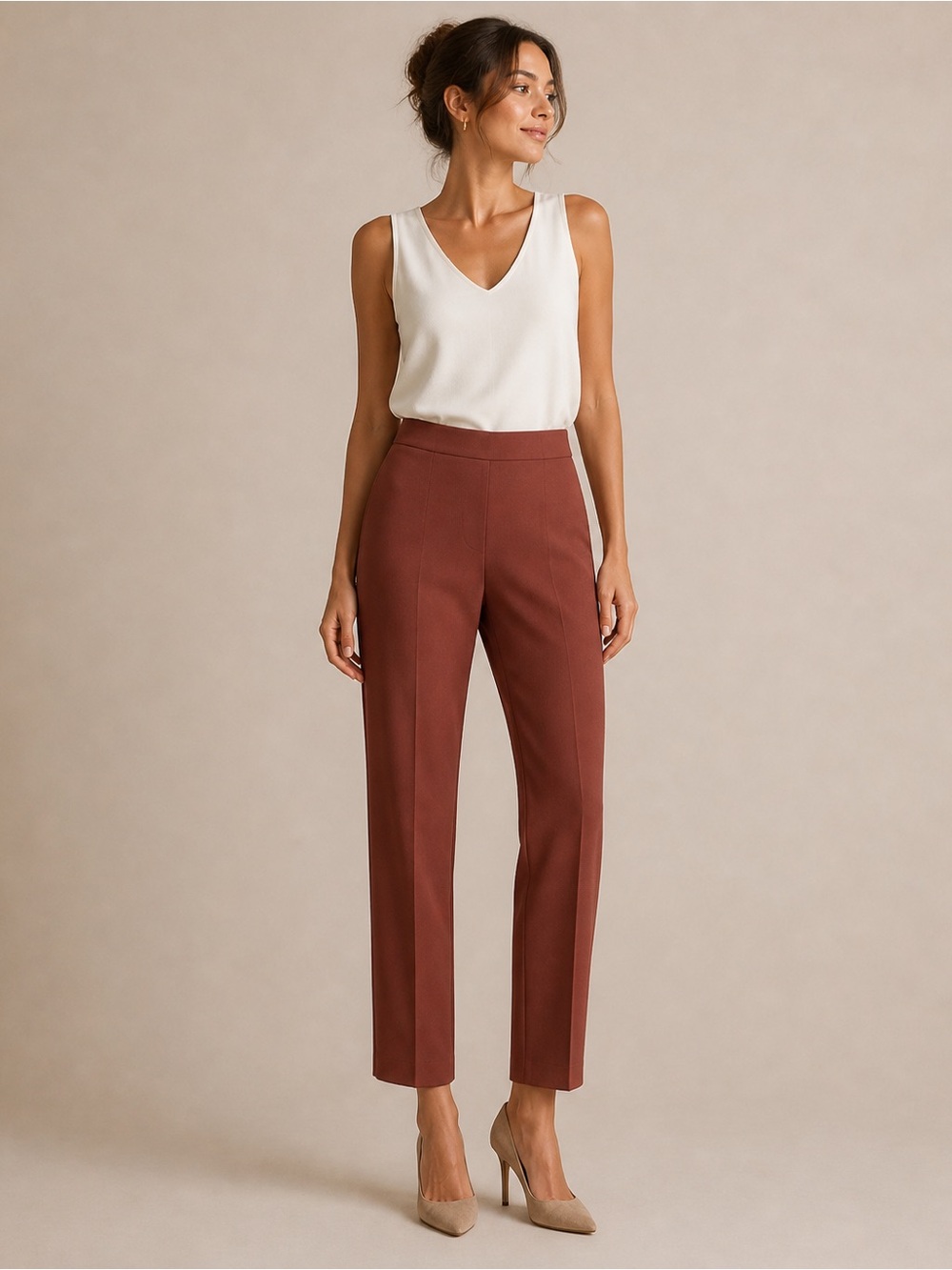 NWT MM.LaFleur Foster Pants 🍫 | Size +1 | “Chocolate”